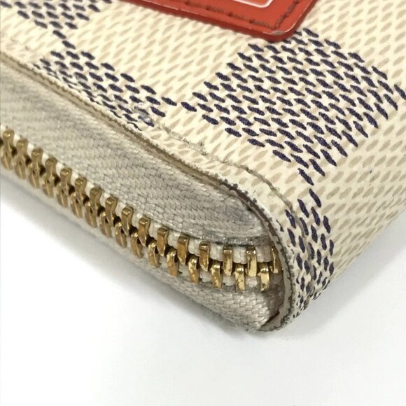 LOUIS VUITTON N60109 Damier Azul Summer Trunk Portefeuille Clemence Wallet - Picture 3 of 15